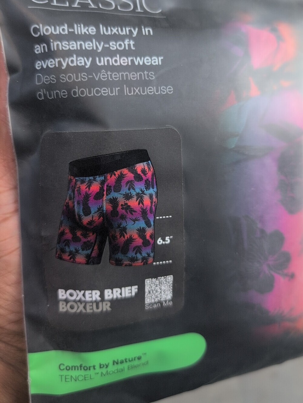 BN3TH Classic Men’s Boxer Briefs — Hawaii 5-0 OMBRE Size Medium